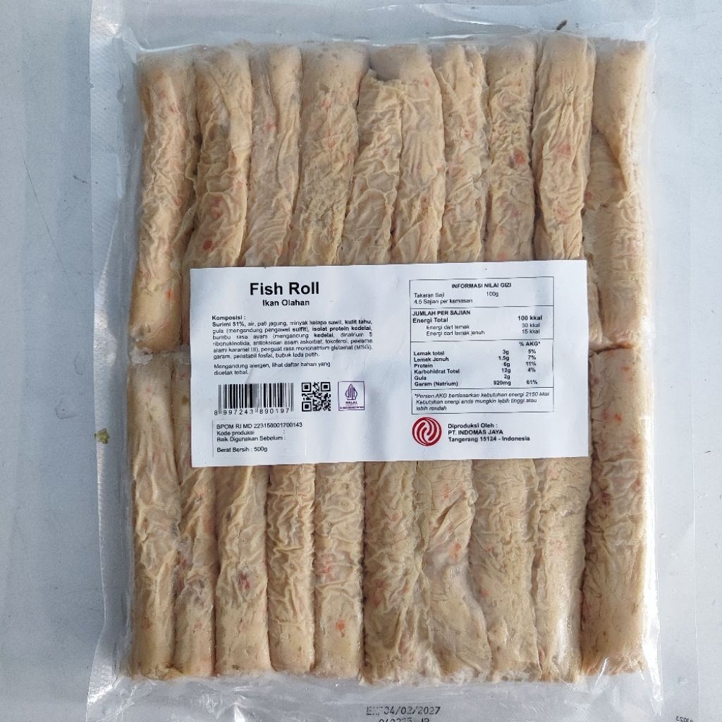 

Ikanmi Fish Roll 500g