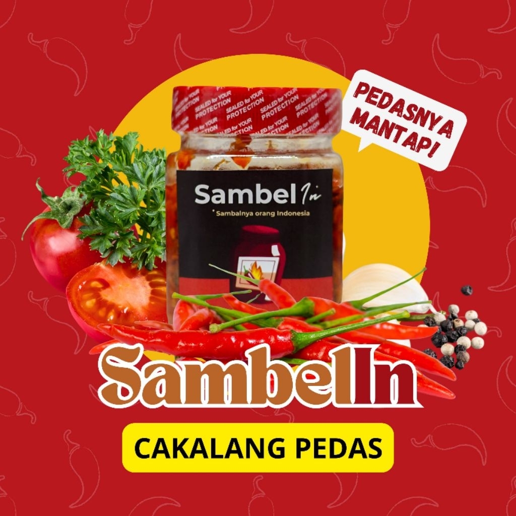 

SambelIn | Sambelin SAMBAL CAKALANG 150GR SAMBEL PEDAS NAMPOL