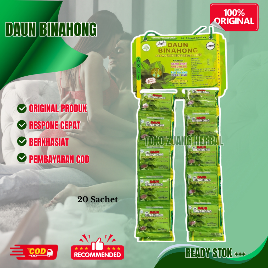 

Kapsul Daun Binahong Original