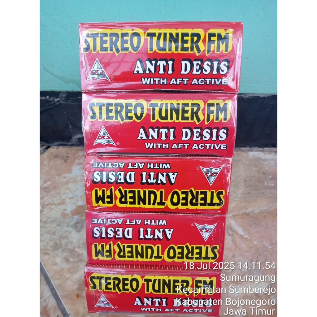Tuner FM Stereo ORI Anti desis New Barang langka