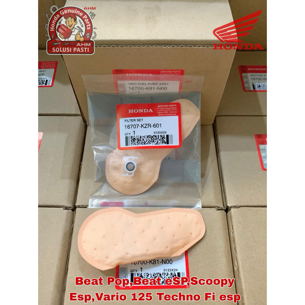 16707-KZR-601 Filter Fuel Pump Pompa Bensin Vario 125 OLD Vario 125 LED Beat Scoopy Original AHM