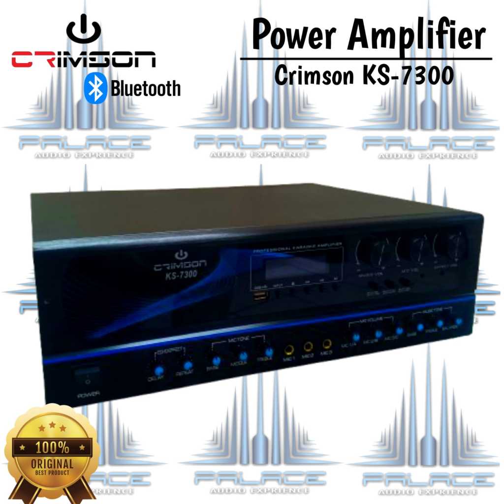 Crimson KS-7300 Amplifier Bluetooth