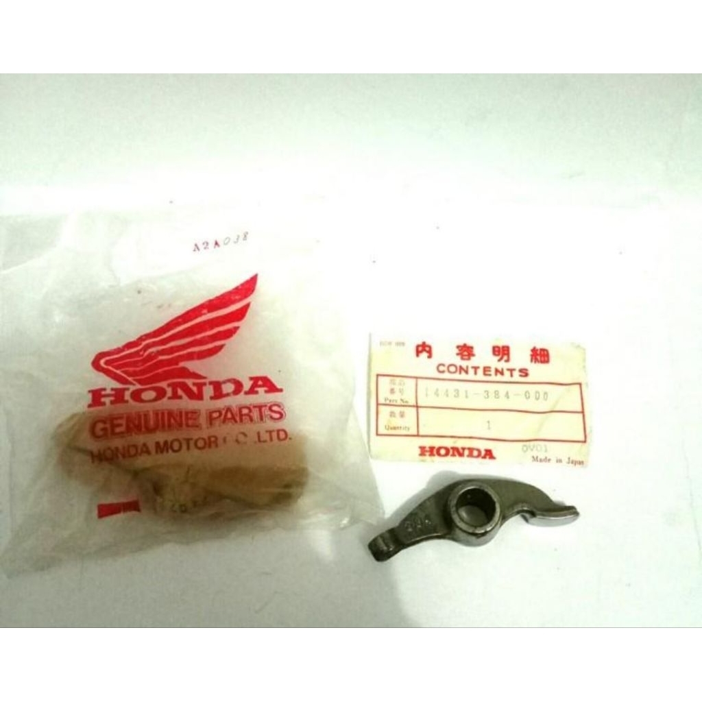 Piano klep Honda CB100K3, GL100 [ 14431-384-000 ] merk Honda Japan asli