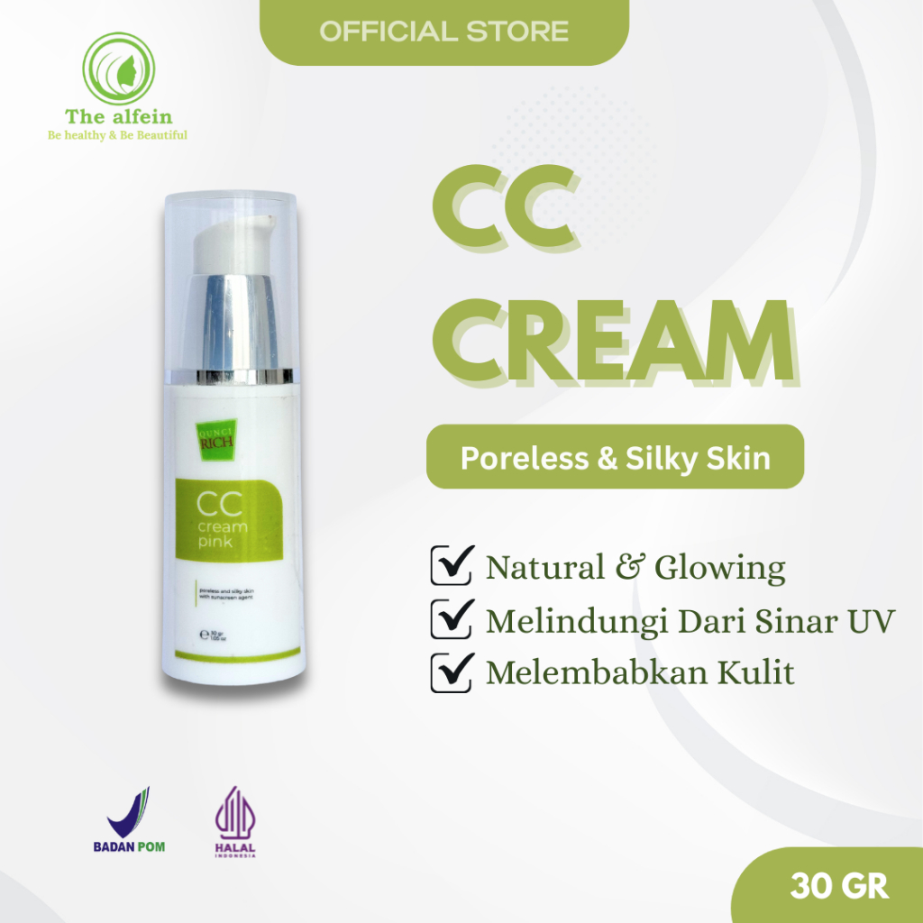 CC Cream Pink - Qunci Rich by The Alfein Clinic | CC Cream