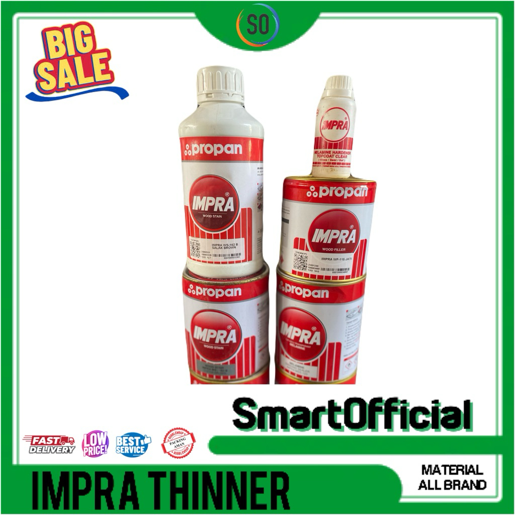 POLITUR IMPRA THINNER Cat Jati Melamin Clear