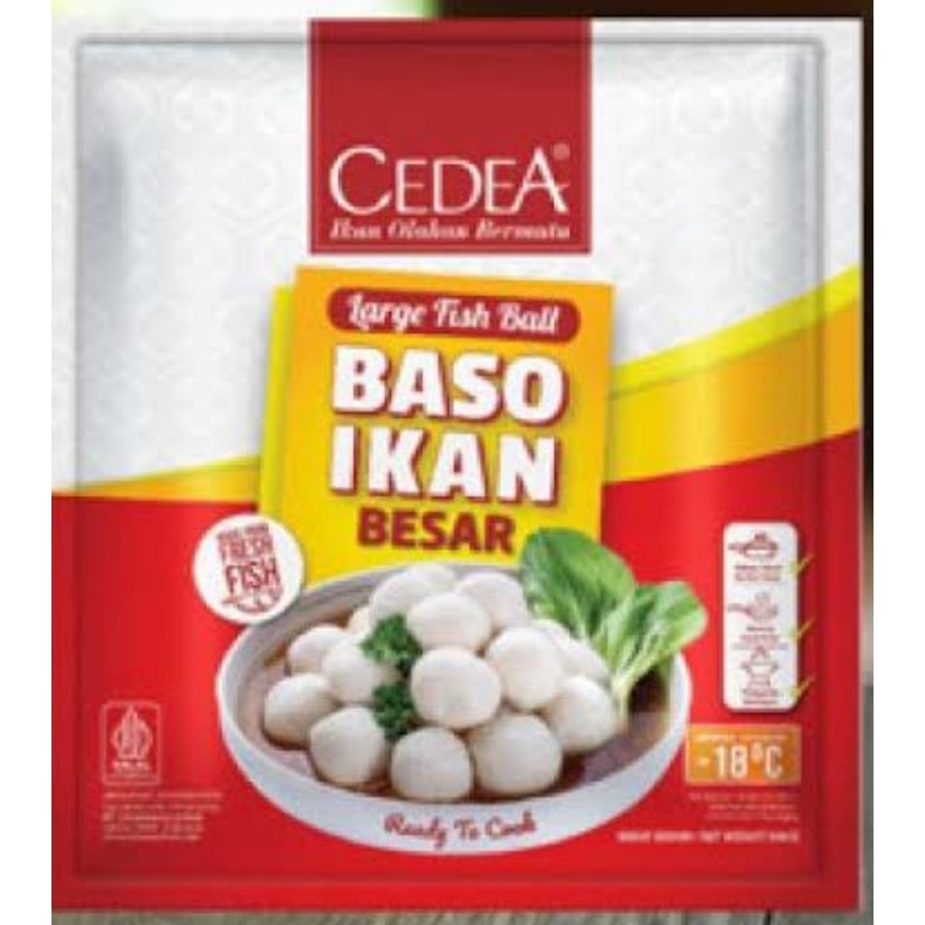 

CEDEA Bakso Ikan Besar 500gr