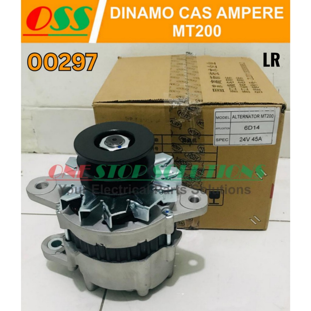 DINAMO CAS AMPERE ALTERNATOR MT200 45A 24V MITSUBISHI 6D14 6D15
