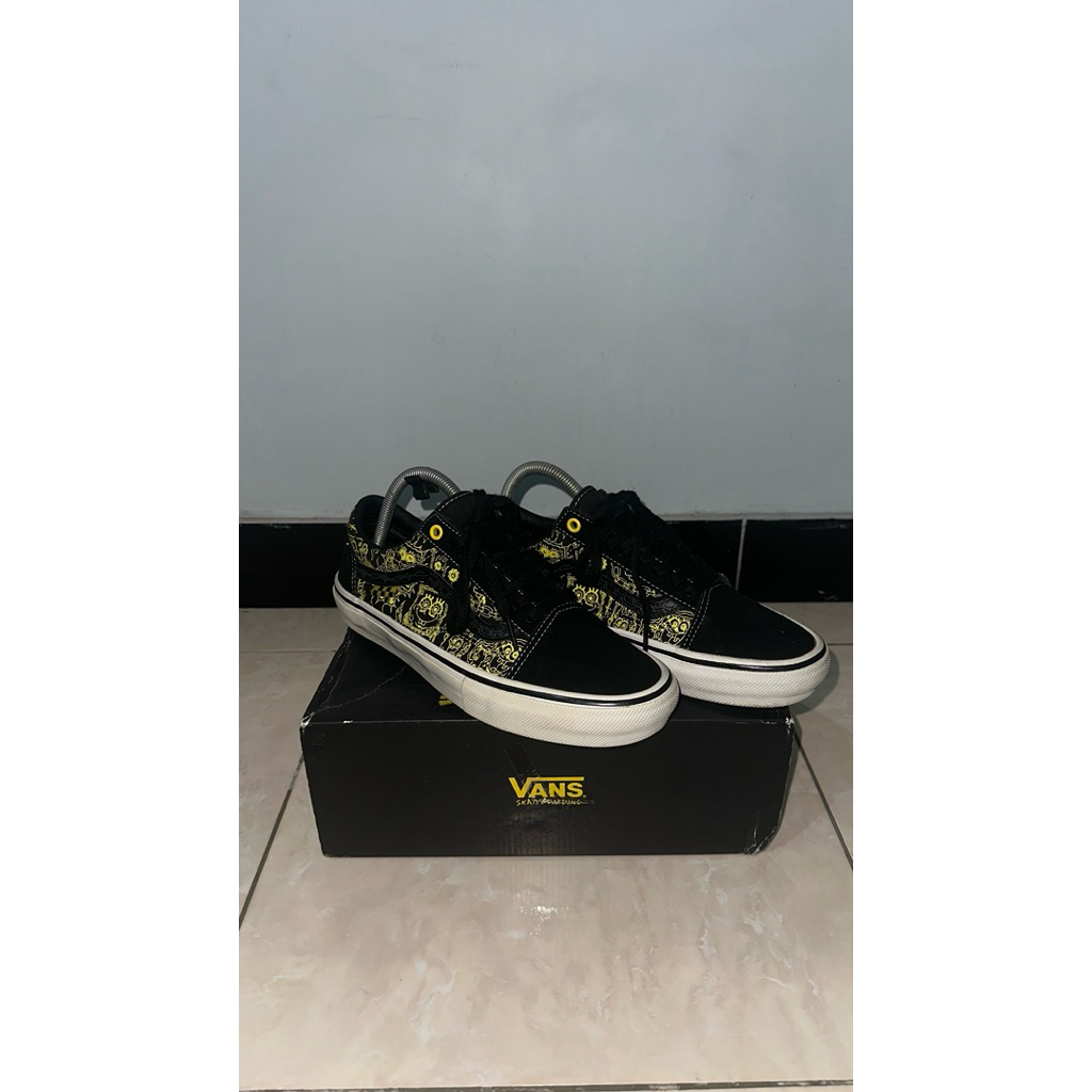 Vans Oldskool Pro Skate SpongeBob Mike Gigliotti Original Second