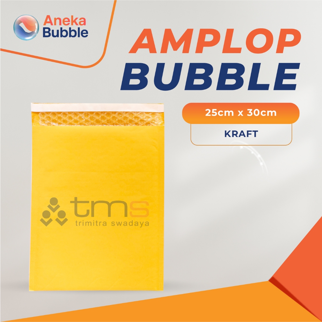 

AMPLOP BUBBLE KRAFT | AMPLOP MAILER | BUBBLE WRAP ENVELOPE ISI 3 PCS