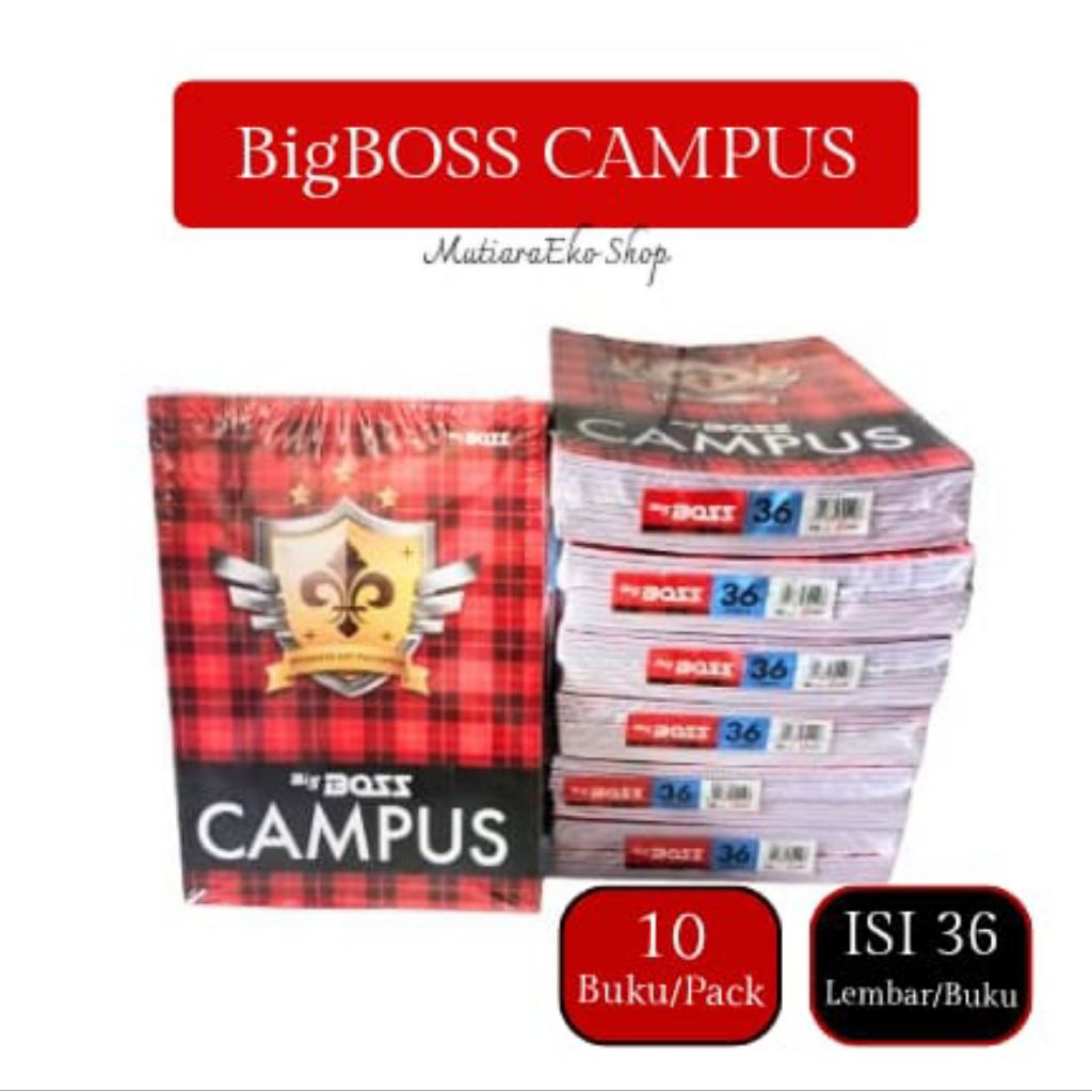 

Buku bigboss campus isi 36 lembar (1 pack)