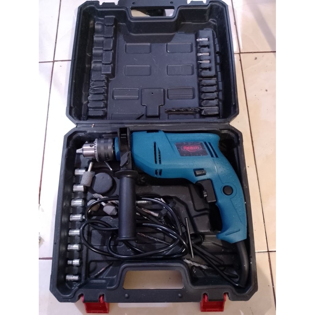 BOR LISTRIK REAIM 13MM FULLSET