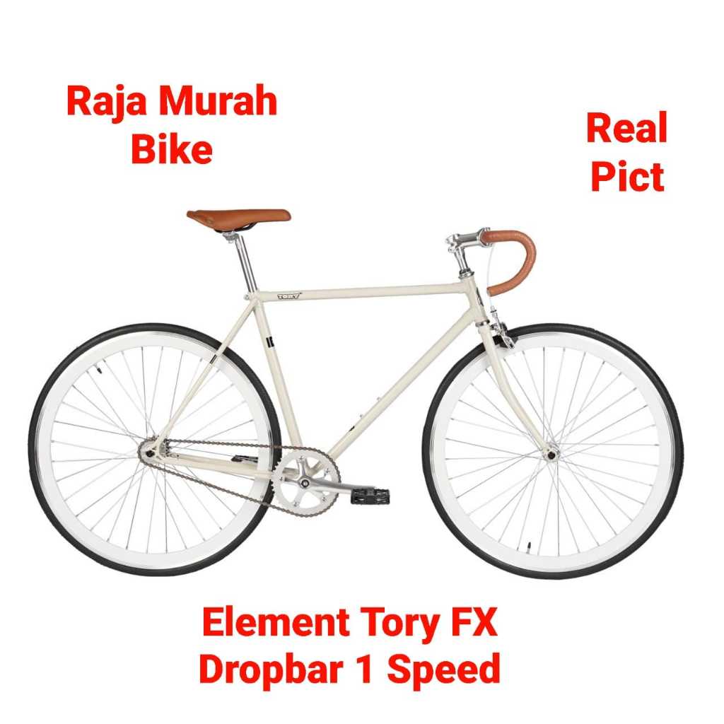 Sepeda Fixie Element Tory FX 1 Speed Dropbar Sepeda Fixie 700C Element Tory Fx  Dropbar 1 Speed Terb