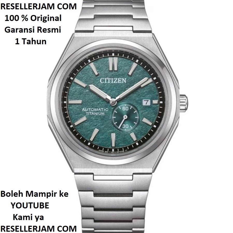 Jam Tangan Citizen NJ0180-80X Zenshin Automatic Super Titanium Original Garansi Resmi