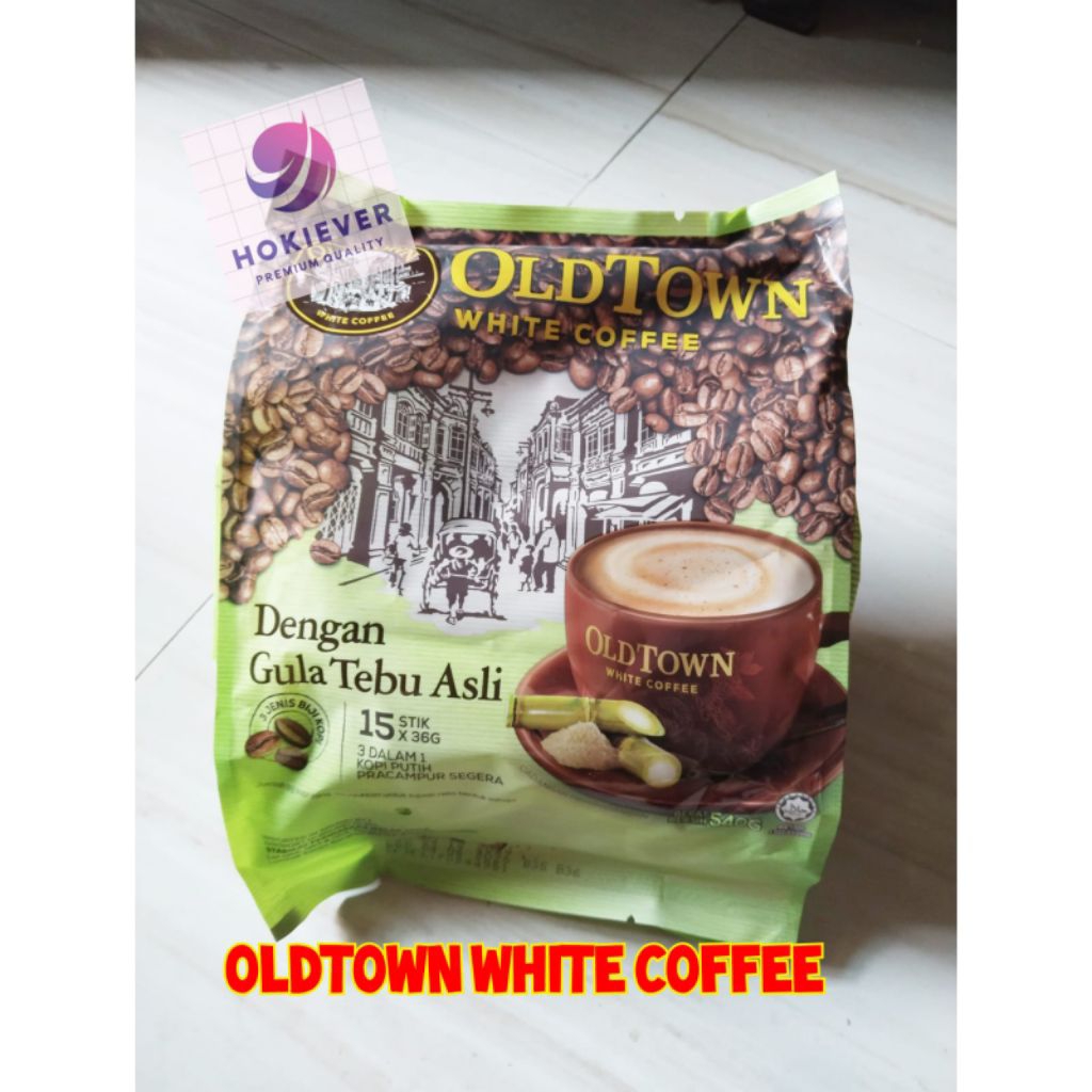 

OLDTOWN WHITE COFFEE 3 In 1 DENGAN GULA TEBU