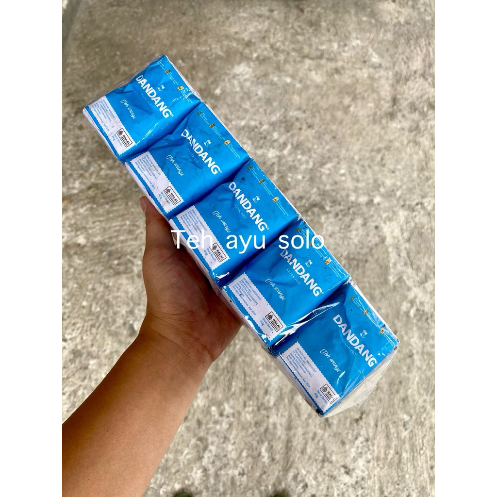 

teh dandang biru 1 pak/press (isi 10pcs @40gr)