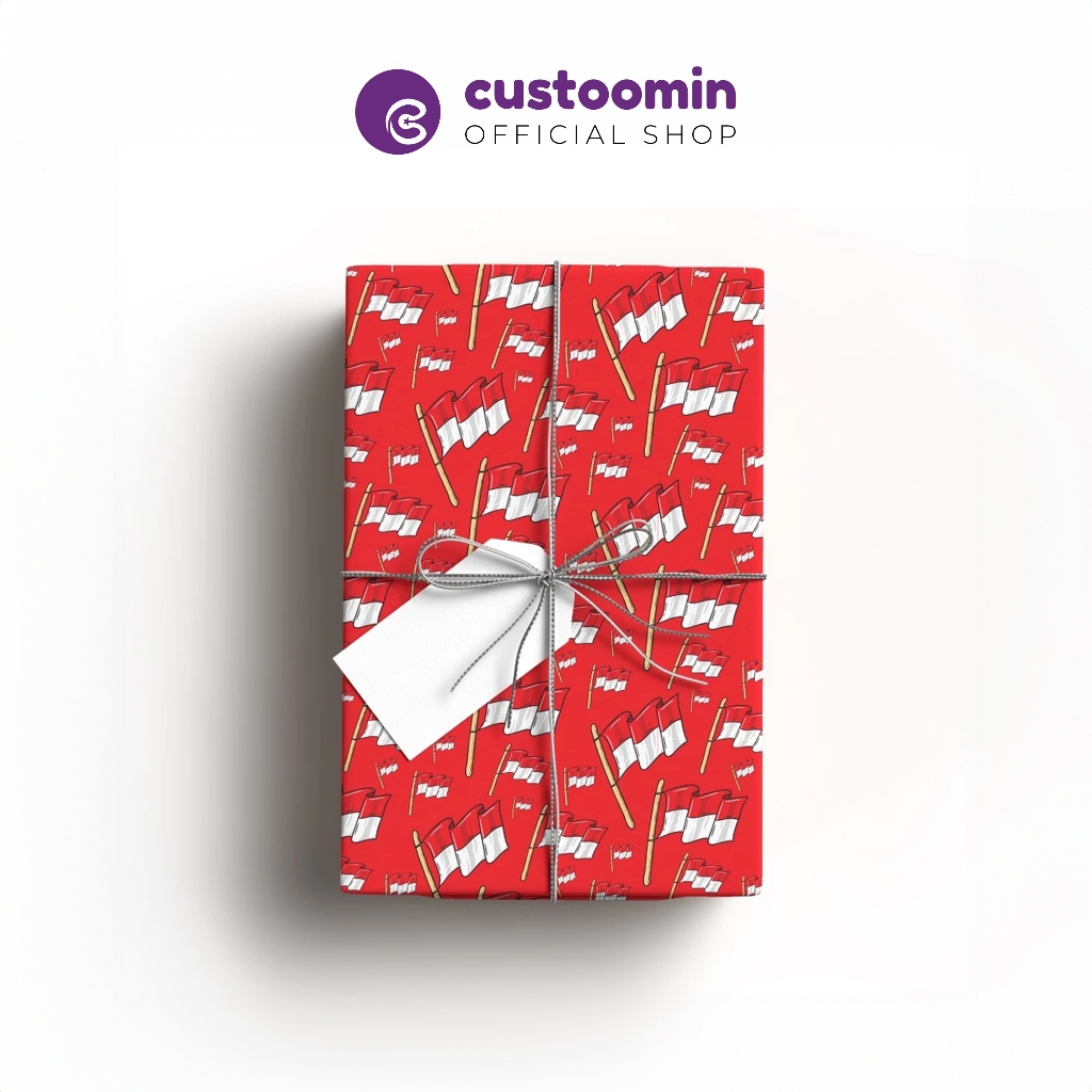 

Kertas Kado Edisi Kemerdekaan - Pembungkus Kado - Dirgahayu - Gift