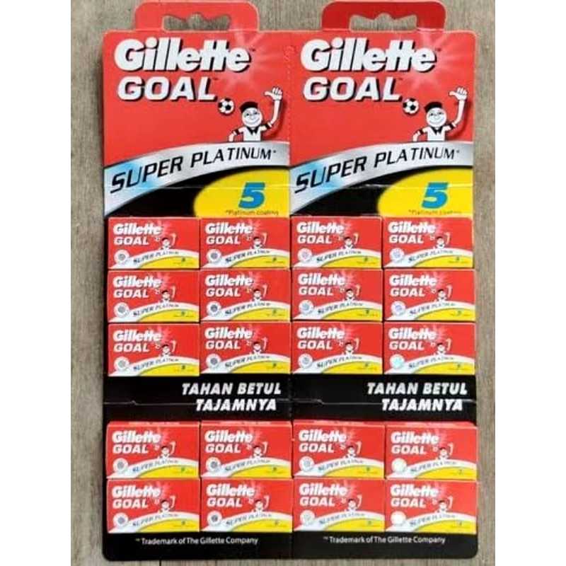 Promo Terlaris SILET GOAL GILLETTE ASLI ORIGINAL SILET CUKUR SILET GOL Tajam Dan Awet