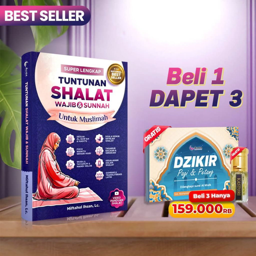 Tuntunan Sholat Muslimah Wajib Sunnah Lengkap