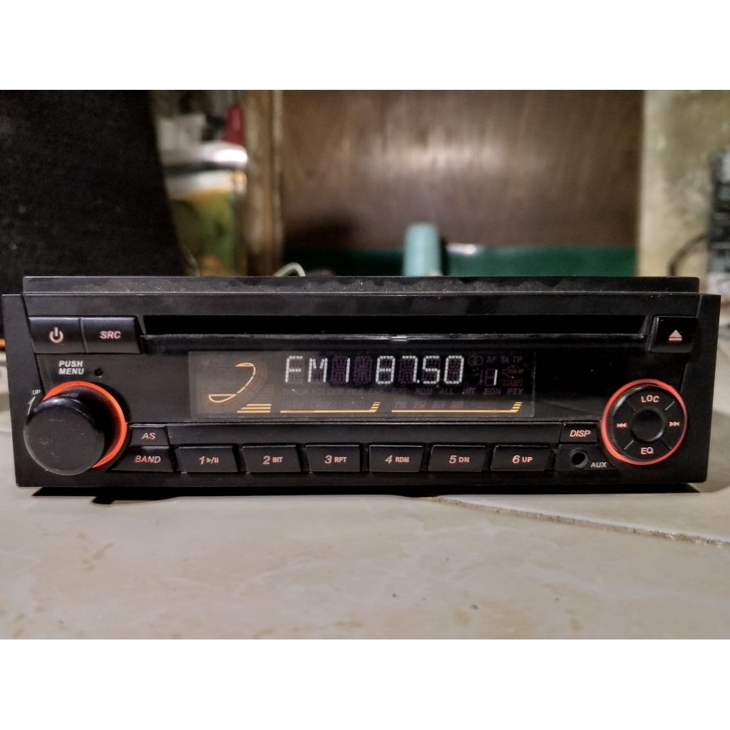 head unit tape mobil copotan Daihatsu agya /sigra