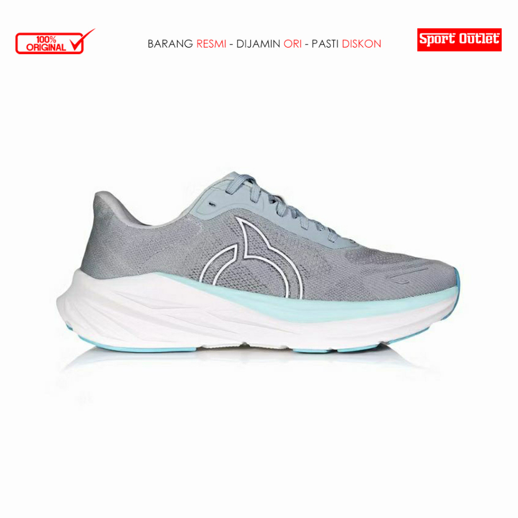 Sepatu Running Ortuseight Hyperfuse 2 - Light/Grey/White