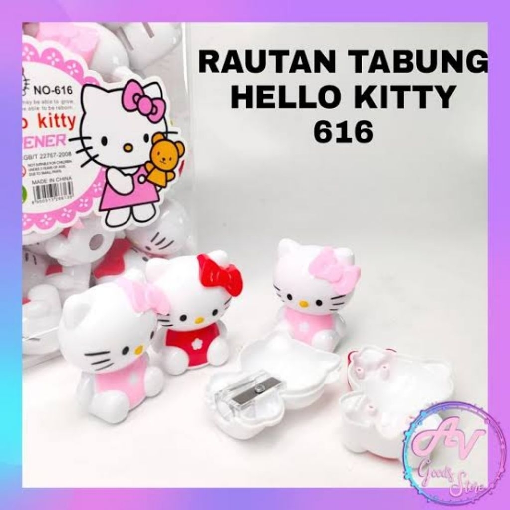 Serutan / Rautan Pensil Hello Kitty