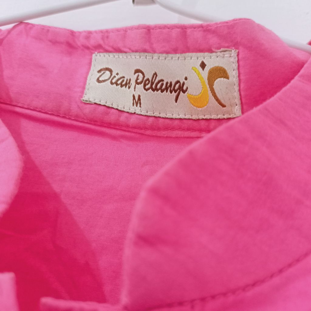 gamis dian pelangi warna pink
