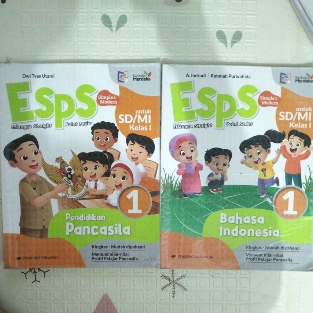 Buku ESPS Erlangga Kelas 1 SD (SECOND)