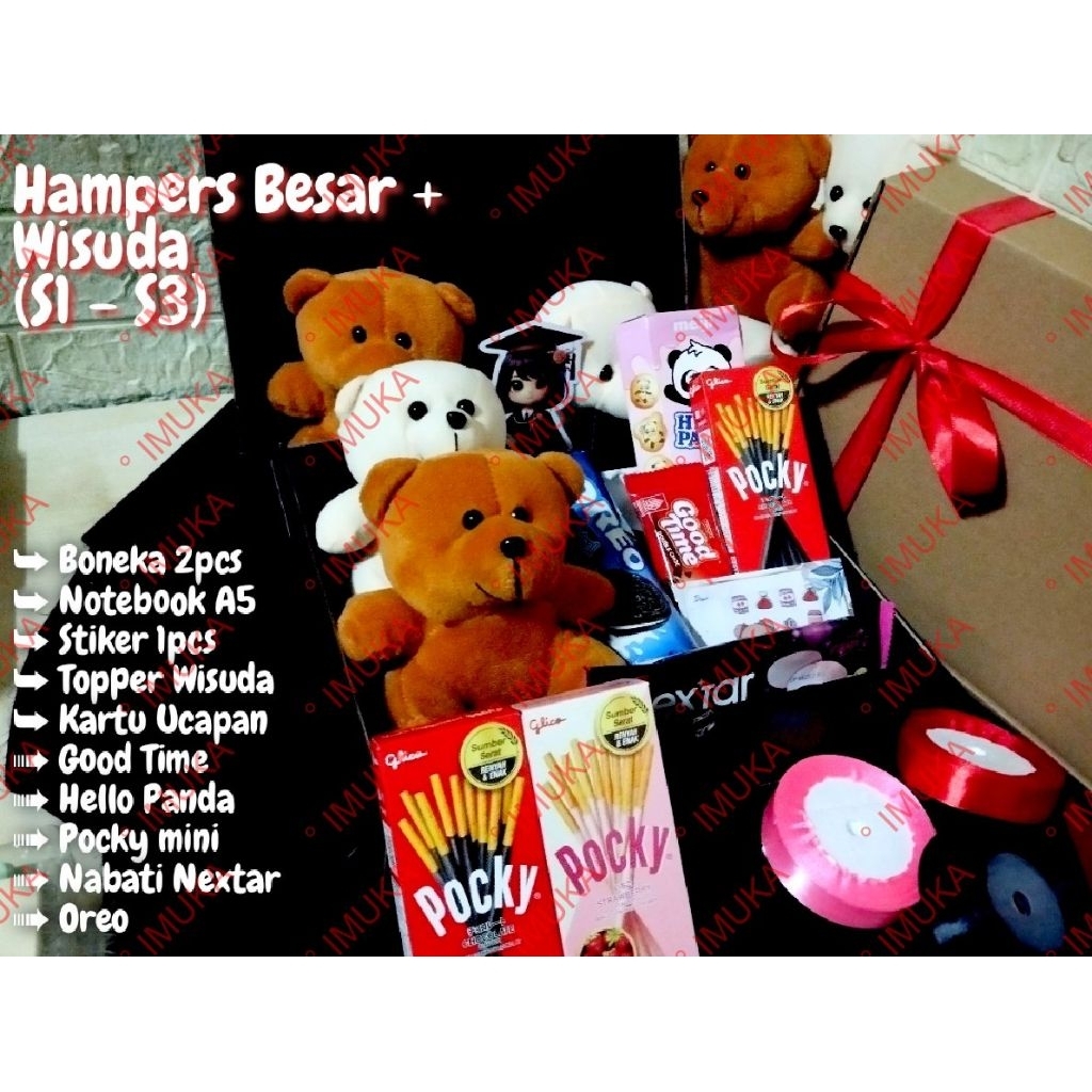 

Hampers Besar+ 1 Wisuda (S1 - S3)