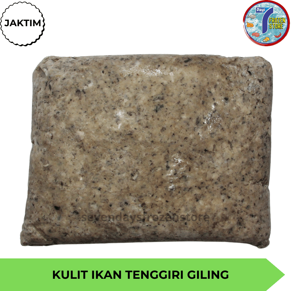 

Kulit Ikan Tenggiri Giling Super Beku Frozen