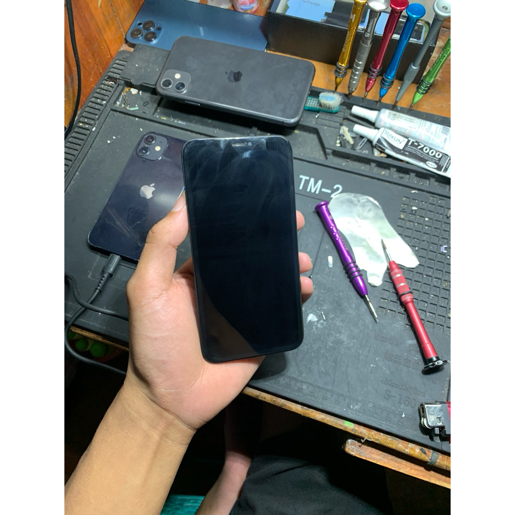 lcd ori copotan iphone xr
