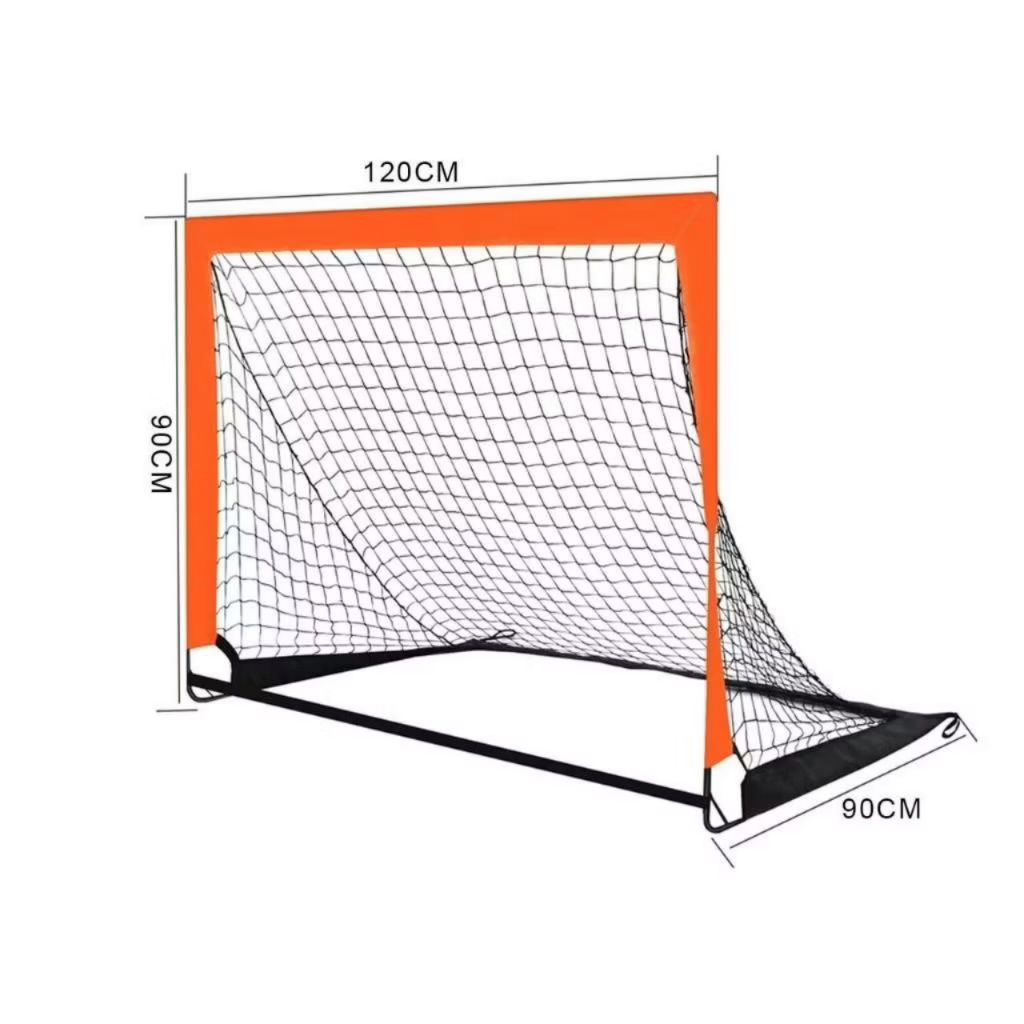 GAWANG SEPAK BOLA PORTABLE 120 X 90 X 90 GAWANG FUTSAL PORTABLE
