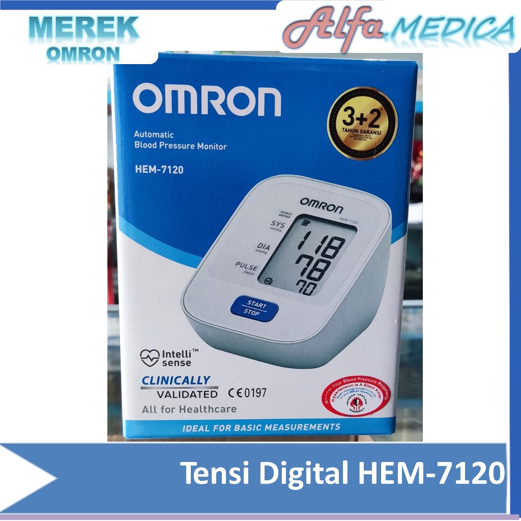 TENSI OMRON HEM-7120 / Alat ukur darah digital / Tensi Digital