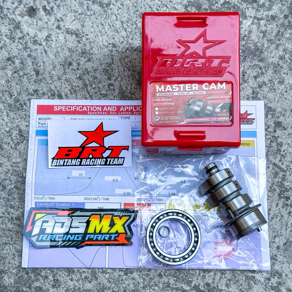 Master Cam BRT T1 R1 R2 Noken As WR155 BRT WR 155