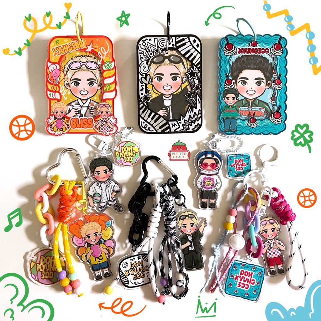KYUNGSOO BAGCHARM (BLISS) | KEYCHAIN & CAHOL D.O. KYUNGSOO