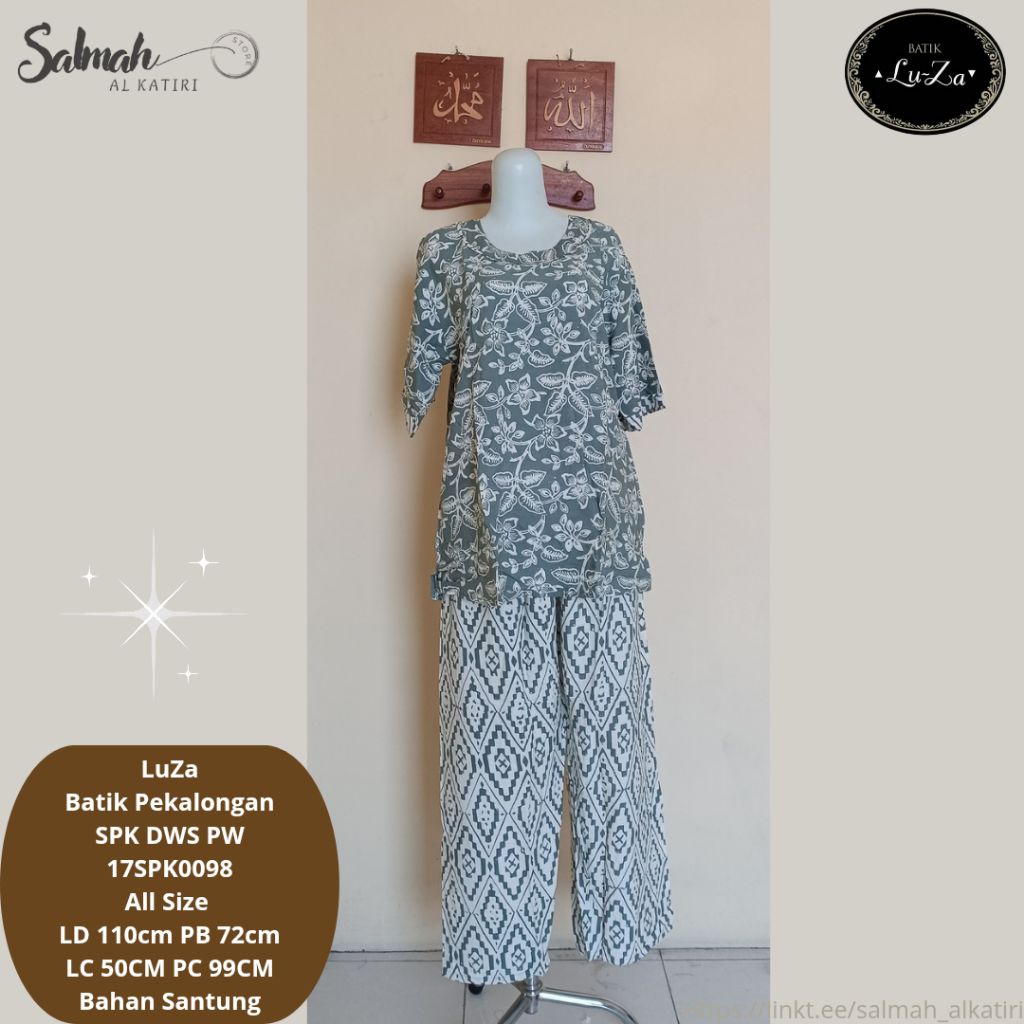 Daster LuZa Batik Pekalongan SPK DWS PW