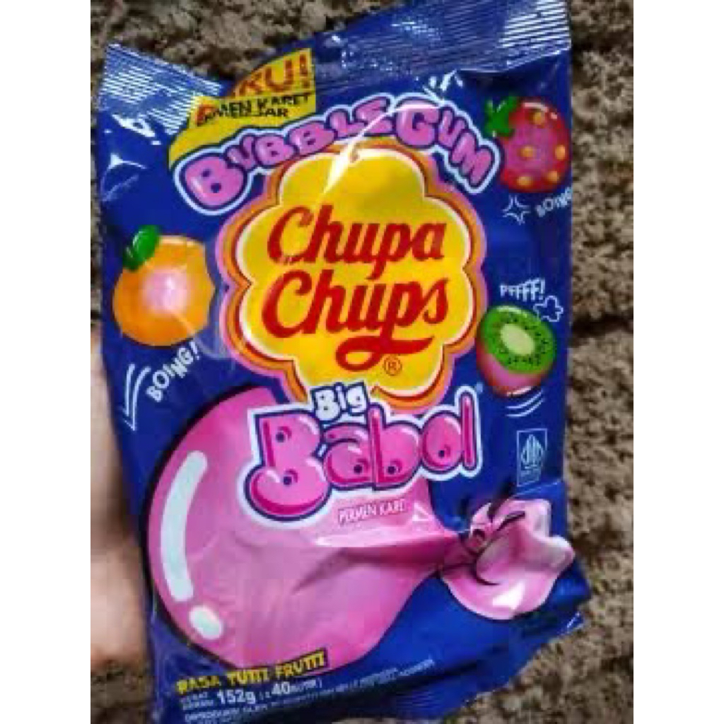 

chupa chups big babol bubble gum 1 sak