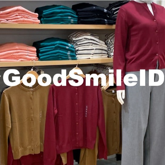 SALE Women Cardigan Wanita Lengan Panjang UV Protection Jaket Sweater Outer Navy Women Cewek SALE UN