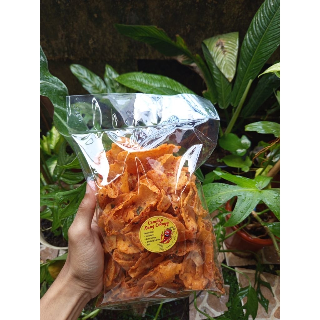 

Keripik Singkong Krisil Pedas Daun Jeruk