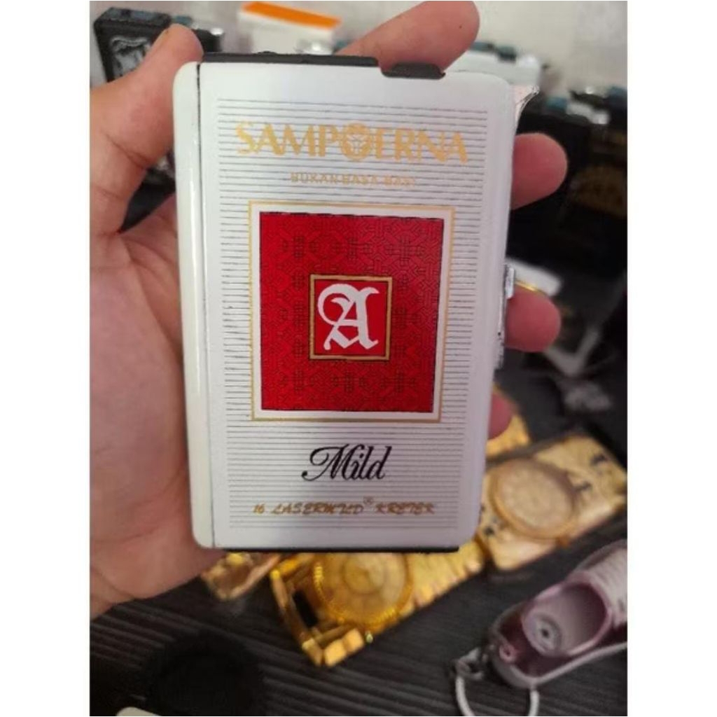 Kotak Rokok + Korek Elegan