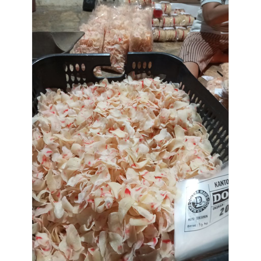 

kerupuk singkong/ karag/ cantir mentah