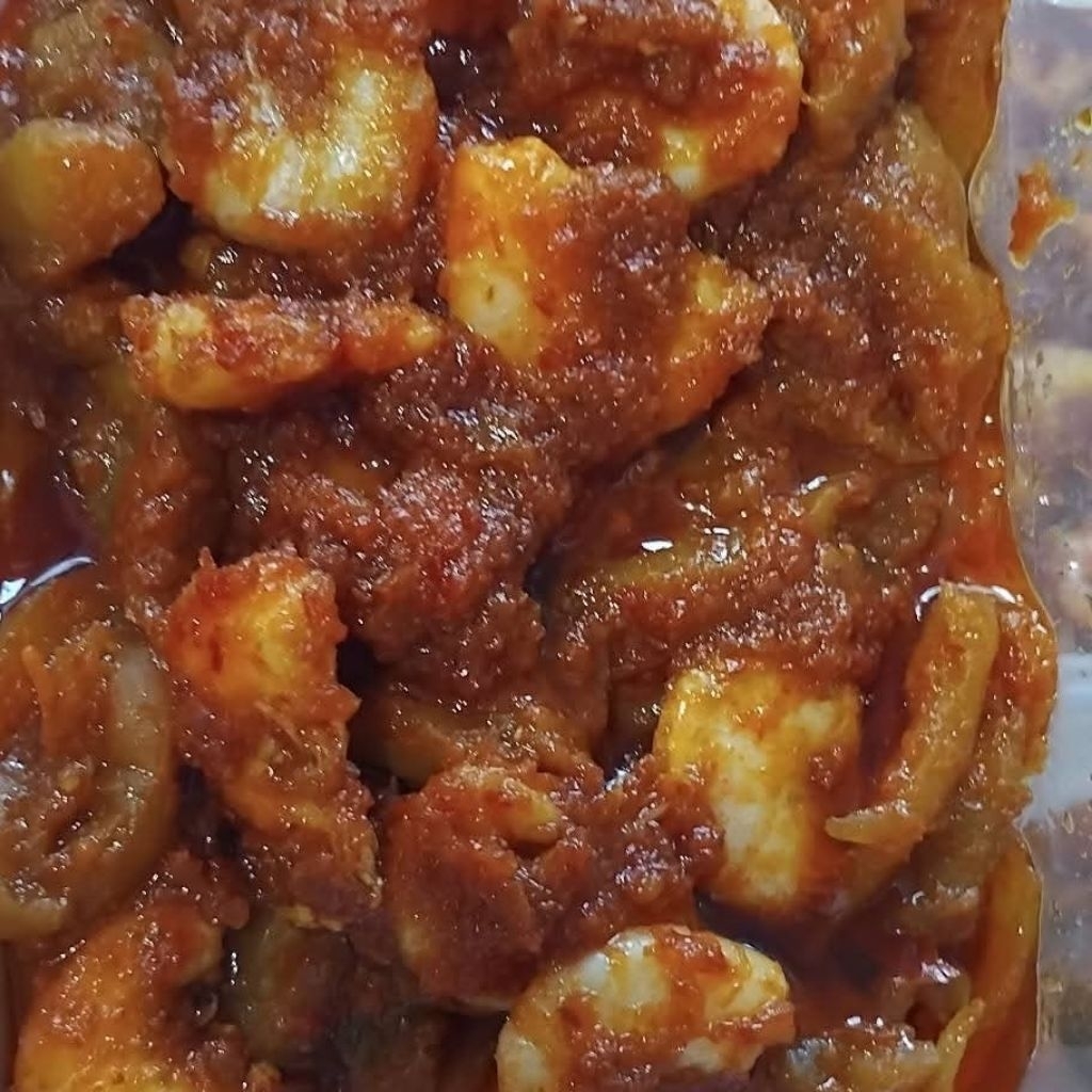 

Udang kupas sambal