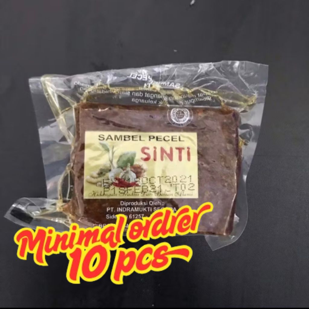 

SINTI SAMBAL PECEL / BUMBU PECEL / BUMBU PECEL INSTANT / BUMBU INSTAN MURAH / 100 GR (minimal 10 pcs)