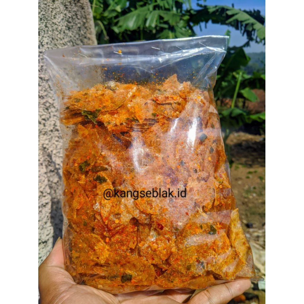 

KRIPCA/KRIPIK KACA BUMBU BERLIMPAH AROMA DAUN JERUK ISI 1kg