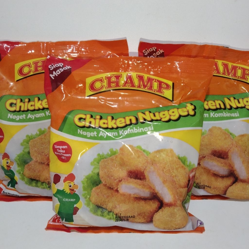 

Champ Nugget Ayam 225gr 450gr 900gr