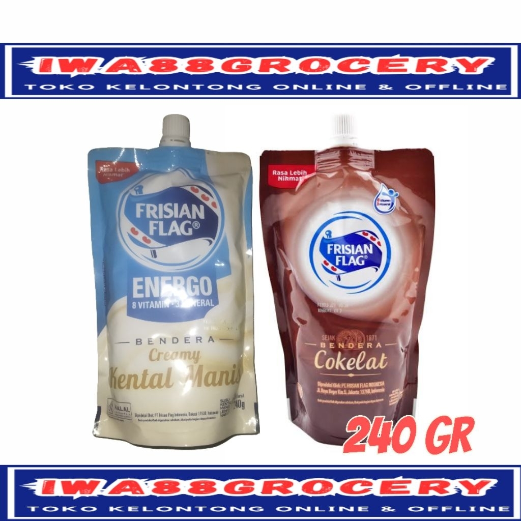 

susu bendera frisian flag 260gr pch