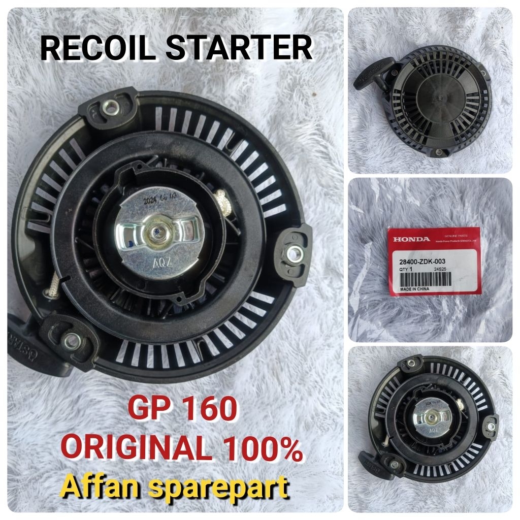 RECOIL STARTER HONDA GP 160 / TARIKAN MESIN HONDA GP 160 ORIGINAL HONDA