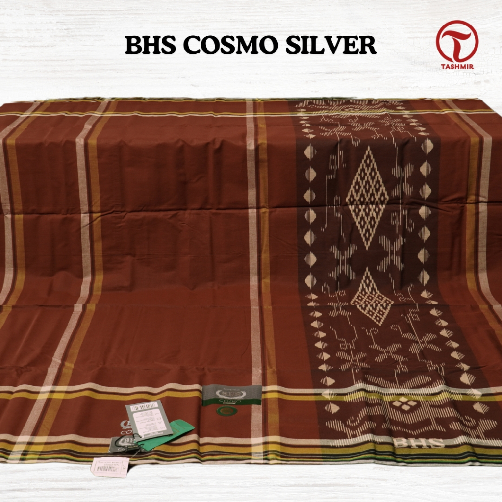 Sarung Bhs Cosmo Mix Grade Silver Original Warna Lengkap