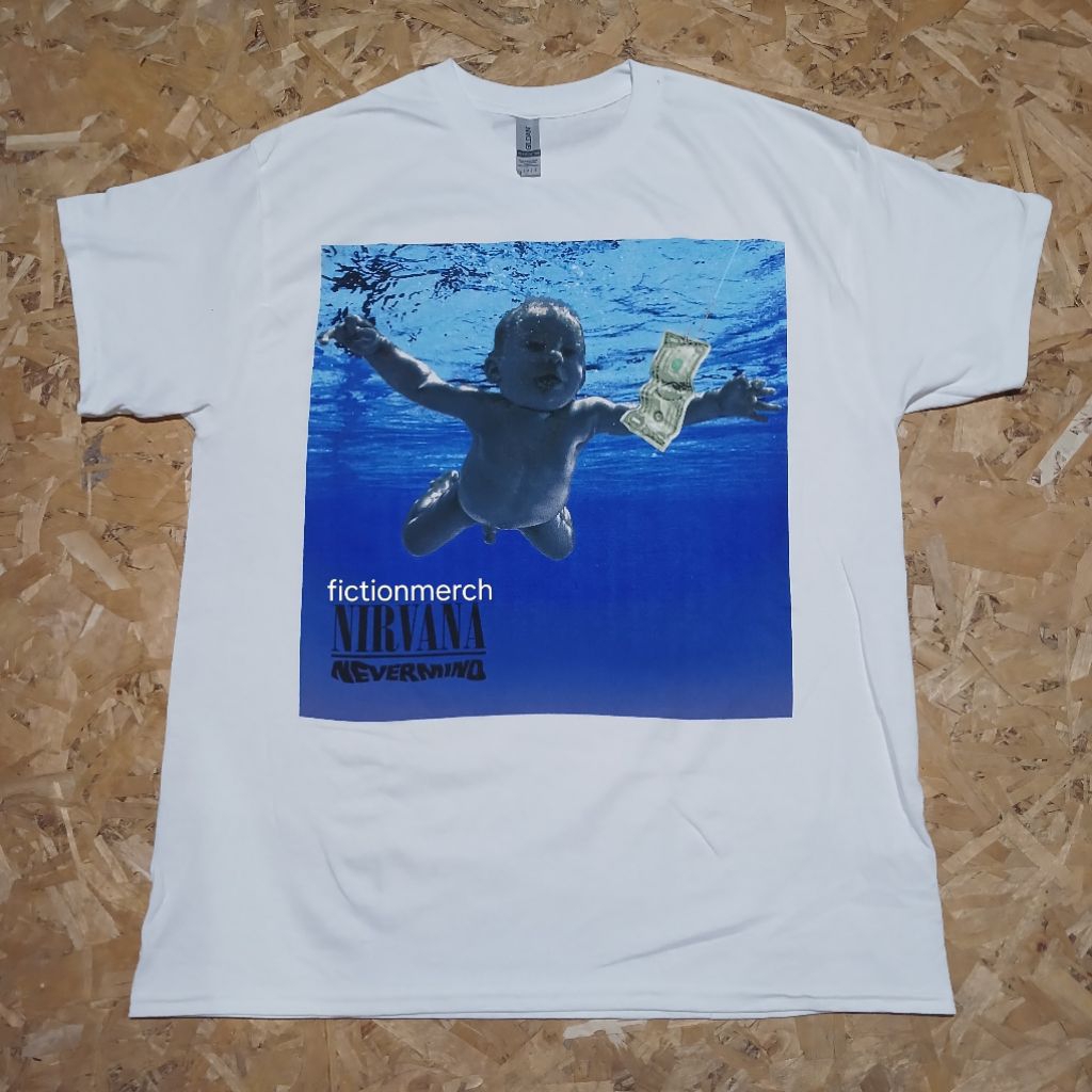 Kaos Band NIRVANA import original Size MEDIUM - Nevermind