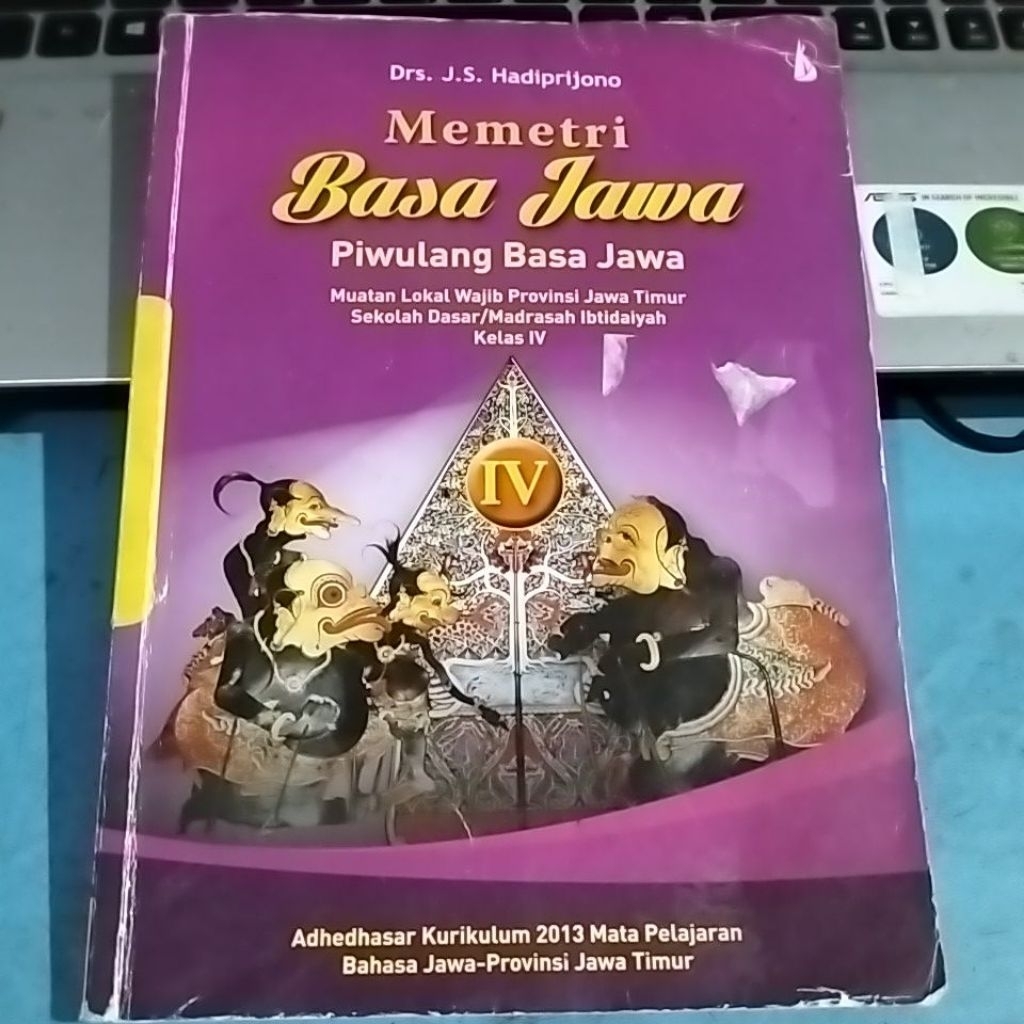BUKU BEKAS BUKU MEMETRI BASA JAWA KELAS 4 SD KANISIUS