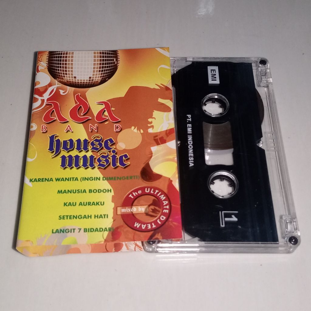 Kaset ADA Band - House Music (RARE)